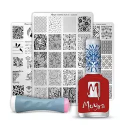 Stampingplatten, Stampinglacke, nailart, gelnägel, gel nägel, nagelstudio, beauty, Foil Polish, Stamper, Cleaner, Scraper und Zubehör