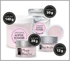 Nageldesign, Acrylpulver, Porzellanpulver, Acryl Nägel, Nailart, Nagelmodellage, Moyra Acryl, White Powder, White