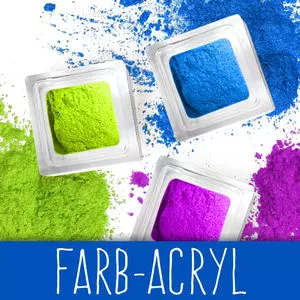 Farb Acryle in vielfältigen Farben und Effekten