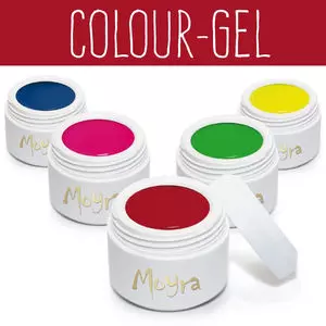 Colour Gele - UV-Gel für den Nagelaufbau und für das Verzieren der Nägel verwendbar