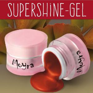 Supershine Colour Gele - UV-Gel für den Nagelaufbau und für das Verzieren der Nägel verwendbar