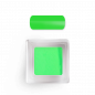 Mobile Preview: Farb Acryl NEON Neon Green Nr. 29 - Extra fein gemahlenes, hochpigmentiertes Acrylpulver in einer ungewöhnlich großen Farbauswahl mit vielen Effekten. Unser Farb-Acryl ist sowohl für die Naturnagelverstärkung, als auch für die künstliche Nagelverlängerung