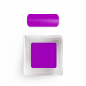 Mobile Preview: Farb Acryl NEON Neon Purple Nr. 74 - Extra fein gemahlenes, hochpigmentiertes Acrylpulver in einer ungewöhnlich großen Farbauswahl mit vielen Effekten. Unser Farb-Acryl ist sowohl für die Naturnagelverstärkung, als auch für die künstliche Nagelverlängerun