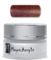 Preview: Colour Acryl Powder SPARKLING Choco Brown12g Nr. 17