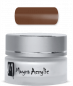 Preview: Colour Acryl Powder MATTE Brown12g Nr. 19 Preview: Colour Acryl Powder MATTE Brown12g Nr. 19