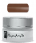 Preview: Colour Acryl Powder MATTE Brown12g Nr. 19 Preview: Colour Acryl Powder MATTE Brown12g Nr. 19