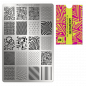 Preview: Moyra Stamping Schablone - Stempeln statt Malen - die schnelle und kreative Nailart für Anfänger und Profis zugleich - Geometry Nr.8 Preview: Moyra Stamping Schablone - Stempeln statt Malen - die schnelle und kreative Nailart für Anfänger und Profis zugleich - Geometry Nr.8