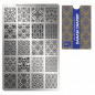 Preview: Moyra Stamping Schablone - Stempeln statt Malen - die schnelle und kreative Nailart für Anfänger und Profis zugleich - Damask Drapery Nr.11