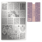 Preview: Moyra Stamping Schablone - Stempeln statt Malen - die schnelle und kreative Nailart für Anfänger und Profis zugleich - Vintage 2 Nr.25