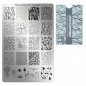 Preview: Moyra Stamping Schablone - Stempeln statt Malen - die schnelle und kreative Nailart für Anfänger und Profis zugleich - Dreamology Nr.27