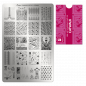 Mobile Preview: Moyra Stamping Schablone - Stempeln statt Malen - die schnelle und kreative Nailart für Anfänger und Profis zugleich - Catwalk Nr.30