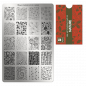 Preview: Moyra Stamping Schablone - Stempeln statt Malen - die schnelle und kreative Nailart für Anfänger und Profis zugleich - Nature Nr.32