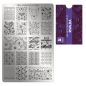 Preview: Moyra Stamping Schablone - Stempeln statt Malen - die schnelle und kreative Nailart für Anfänger und Profis zugleich - Rivalda Nr.33