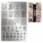 Preview: Moyra Stamping Schablone - Stempeln statt Malen - die schnelle und kreative Nailart für Anfänger und Profis zugleich - Tattoo Nr.34 Preview: Moyra Stamping Schablone - Stempeln statt Malen - die schnelle und kreative Nailart für Anfänger und Profis zugleich - Tattoo Nr.34