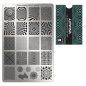 Preview: Moyra Stamping Schablone - Stempeln statt Malen - die schnelle und kreative Nailart für Anfänger und Profis zugleich - Visualität Nr.37