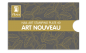 Preview: Moyra Stamping Schablone - Art Nouveau Nr.40