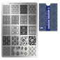 Preview: Moyra Stamping Schablone - Stempeln statt Malen - die schnelle und kreative Nailart für Anfänger und Profis zugleich - Damask Drapery 2 Nr.43