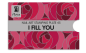 Preview: Moyra Stamping Schablone - I Fill You Nr.45