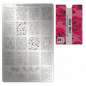 Preview: Moyra Stamping Schablone - Stempeln statt Malen - die schnelle und kreative Nailart für Anfänger und Profis zugleich - I Fill You Nr.45