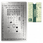 Preview: Moyra Stamping Schablone - Stempeln statt Malen - die schnelle und kreative Nailart für Anfänger und Profis zugleich - Scrabble Nr.46 Preview: Moyra Stamping Schablone - Stempeln statt Malen - die schnelle und kreative Nailart für Anfänger und Profis zugleich - Scrabble Nr.46