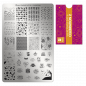 Preview: Moyra Stamping Schablone - Stempeln statt Malen - die schnelle und kreative Nailart für Anfänger und Profis zugleich - Celebration 2 Nr.56 Preview: Moyra Stamping Schablone - Stempeln statt Malen - die schnelle und kreative Nailart für Anfänger und Profis zugleich - Celebration 2 Nr.56