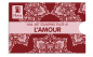 Preview: Moyra Stamping Schablone - L'Amour Nr.61