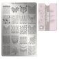 Preview: Moyra Stamping Schablone - Stempeln statt Malen - die schnelle und kreative Nailart für Anfänger und Profis zugleich - Perfume Nr.64