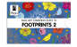 Mobile Preview: Moyra Stamping Schablone - Footprints 2 Nr.70
