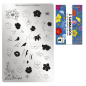 Preview: Moyra Stamping Schablone - Stempeln statt Malen - die schnelle und kreative Nailart für Anfänger und Profis zugleich - Footprints 2 Nr.70