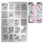Mobile Preview: Moyra Stamping Schablone - Stempeln statt Malen - die schnelle und kreative Nailart für Anfänger und Profis zugleich - Sakura-Nippon Nr.73