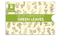 Preview: Moyra Stamping Schablone - Green Leaves Nr.79