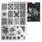 Preview: Moyra Stamping Schablone - Stempeln statt Malen - die schnelle und kreative Nailart für Anfänger und Profis zugleich - Magneto Nr.80
