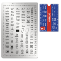 Preview: Moyra Stamping Schablone - Stempeln statt Malen - die schnelle und kreative Nailart für Anfänger und Profis zugleich - Cyrillic Nr.84 Preview: Moyra Stamping Schablone - Stempeln statt Malen - die schnelle und kreative Nailart für Anfänger und Profis zugleich - Cyrillic Nr.84