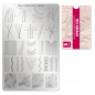 Preview: Moyra Stamping Schablone - Stempeln statt Malen - die schnelle und kreative Nailart für Anfänger und Profis zugleich - Spider Gel Nr.87