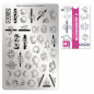 Preview: Moyra Stamping Schablone - Stempeln statt Malen - die schnelle und kreative Nailart für Anfänger und Profis zugleich - Blossometry 2 Nr.93 Preview: Moyra Stamping Schablone - Stempeln statt Malen - die schnelle und kreative Nailart für Anfänger und Profis zugleich - Blossometry 2 Nr.93