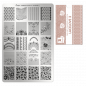Preview: Moyra Stamping Schablone - schnelle kreative Nailart – Lacelove 3 Nr.96 Preview: Moyra Stamping Schablone - schnelle kreative Nailart – Lacelove 3 Nr.96