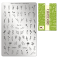 Preview: Moyra Stamping Schablone - schnelle kreative Nailart - Green Leaves 2 Nr.97 Preview: Moyra Stamping Schablone - schnelle kreative Nailart - Green Leaves 2 Nr.97