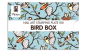 Preview: Moyra Stamping Schablone - Bird Box Nr.100