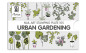 Preview: Moyra Stamping Schablone - Urban Gardening Nr.105