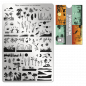 Preview: Moyra Stamping Schablone - Stempeln statt Malen - die schnelle und kreative Nailart für Anfänger und Profis zugleich - Picturesque Nr.106