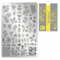 Preview: Moyra Stamping Schablone - Stempeln statt Malen - die schnelle und kreative Nailart für Anfänger und Profis zugleich - Botanical Nr.107 Preview: Moyra Stamping Schablone - Stempeln statt Malen - die schnelle und kreative Nailart für Anfänger und Profis zugleich - Botanical Nr.107
