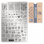 Preview: Moyra Stamping Schablone - Stempeln statt Malen - die schnelle und kreative Nailart für Anfänger und Profis zugleich - Stamp by me Nr.109 Preview: Moyra Stamping Schablone - Stempeln statt Malen - die schnelle und kreative Nailart für Anfänger und Profis zugleich - Stamp by me Nr.109