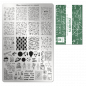 Preview: Moyra Stamping Schablone - Stempeln statt Malen - die schnelle und kreative Nailart für Anfänger und Profis zugleich - Scientist Nr.119