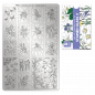 Preview: Moyra Stamping Schablone - Stempeln statt Malen - die schnelle und kreative Nailart für Anfänger und Profis zugleich - Stained Glass 2 Nr.122 Preview: Moyra Stamping Schablone - Stempeln statt Malen - die schnelle und kreative Nailart für Anfänger und Profis zugleich - Stained Glass 2 Nr.122