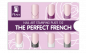 Preview: Moyra Stamping Schablone – The Perfect French Nr.132