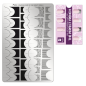 Preview: Moyra Stamping Schablone - Stempeln statt Malen - die schnelle und kreative Nailart für Anfänger und Profis zugleich - The Perfect French Nr.132