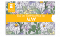 Preview: Moyra Stamping Schablone – May Nr.141