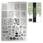 Preview: Moyra Stamping Schablone - Stempeln statt Malen - die schnelle und kreative Nailart für Anfänger und Profis zugleich - September Nr.147