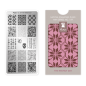 Preview: Moyra NailArt Stempelplatte MINI - The Perfect Day Nr. 109 - Die kompakte Stempelplatte mit hervorragenden Eigenschaften speziell für die zierliche Hand und für smarte Nägel.