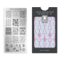 Preview: Moyra NailArt Stempelplatte MINI - Let it snow Nr. 122 - Die kompakte Stempelplatte mit hervorragenden Eigenschaften speziell für die zierliche Hand und für smarte Nägel.